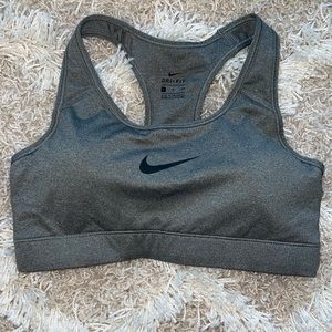 Nike Grey Sports Bra